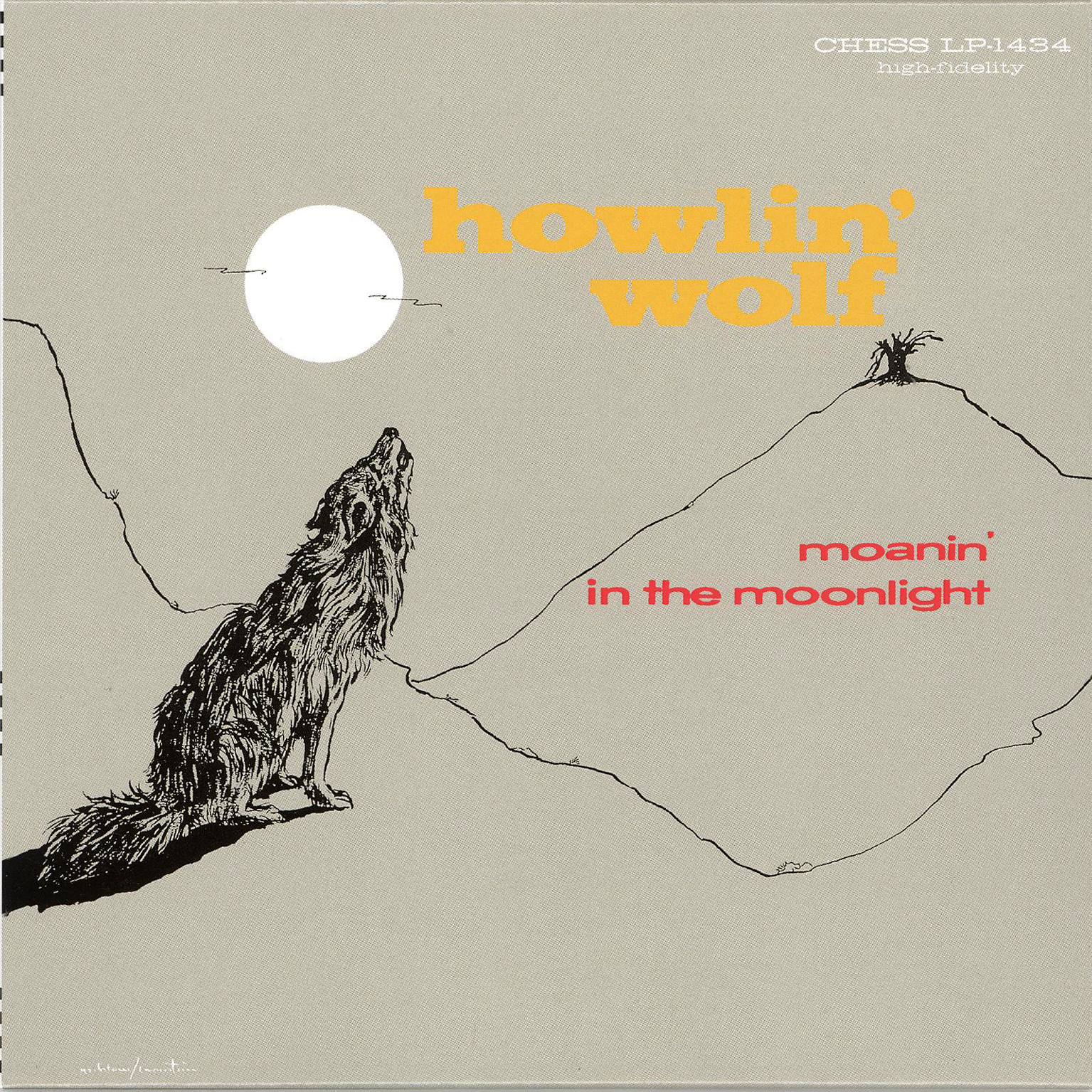 Howlin' Wolf - Moanin' in the Moonlight - Front